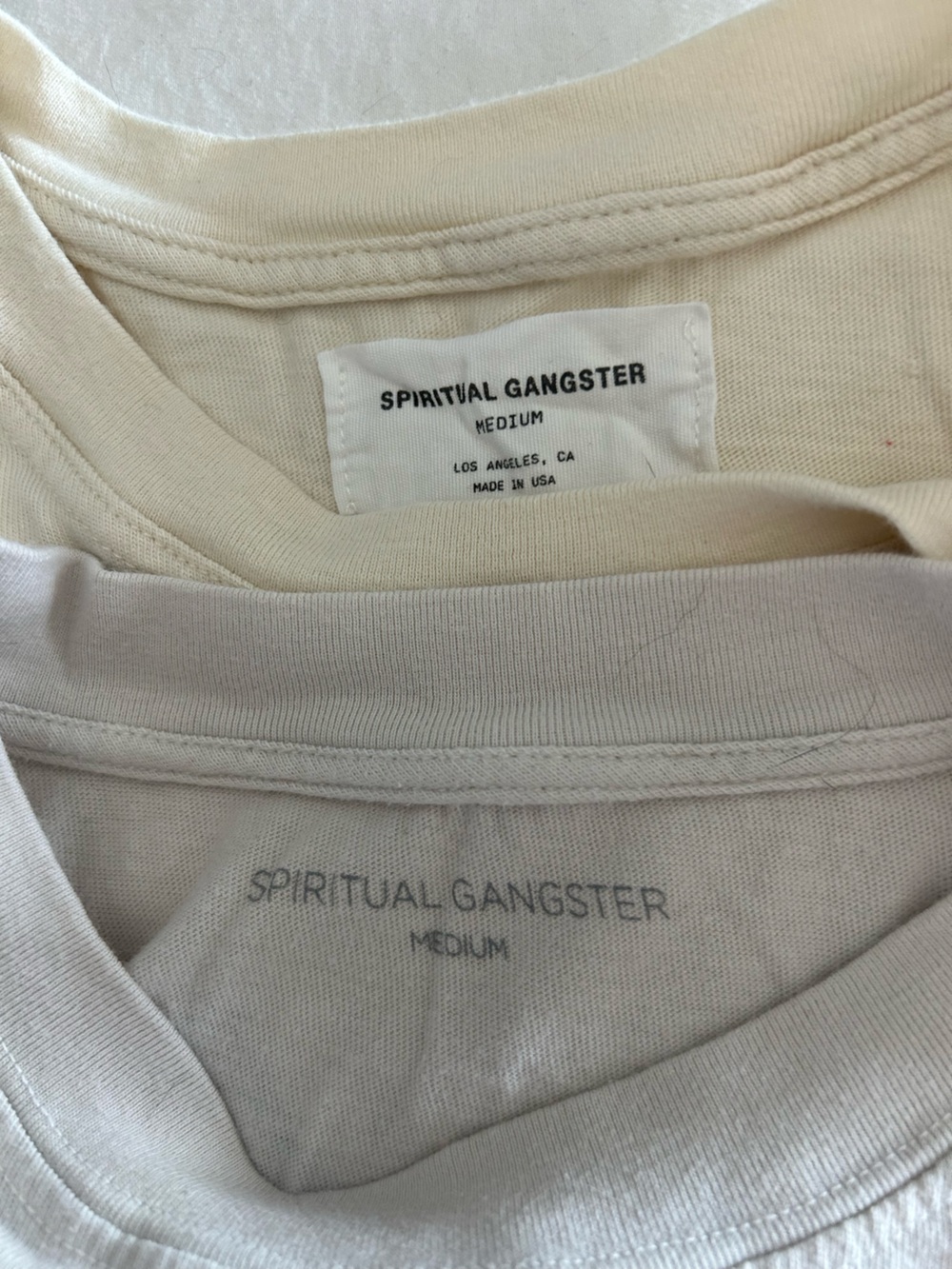 FIVE Spiritual Gangster Graphic Crop, Cut-off Tank Tops. Workout, 4-med, 1-larg - Picture 6 of 12
